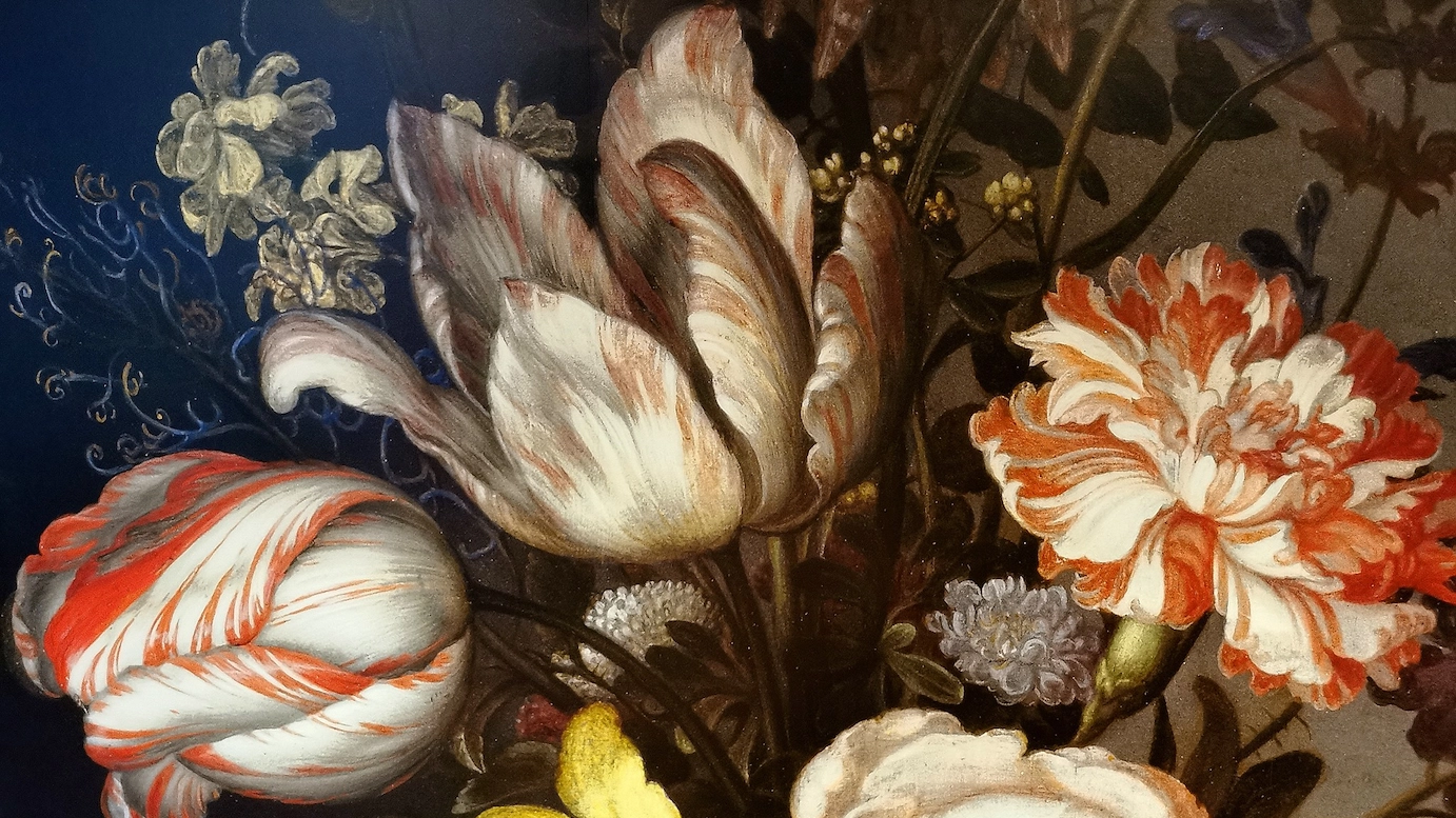 Bild med text Exclusive 1622 Deal - Room & Spa fr. 1622 SEK, bakgrunden visar vackert målade blommor i vitt och orange